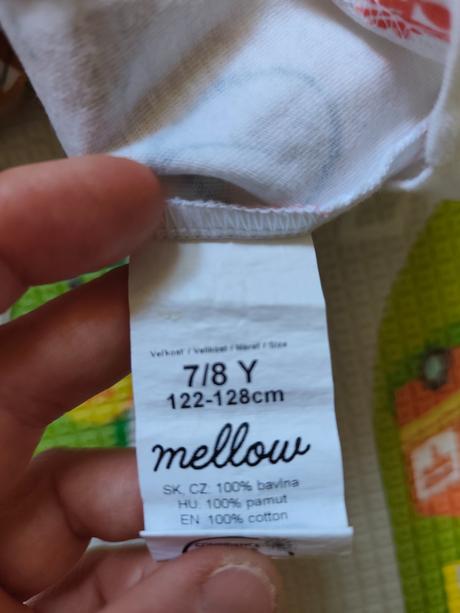 Detské tričko mellow 122, 122