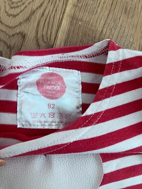 Pískacie tricko 92, 92