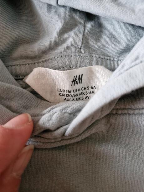 Mikina, h&m,116