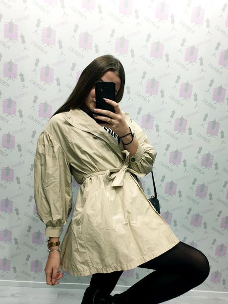 Zara balónový kabátik xs, zara,xs