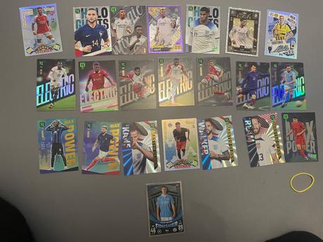 Adrenalyn vzácnejšie karty, 