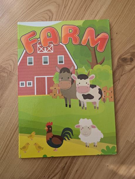 Farma kniha s magnetkami,