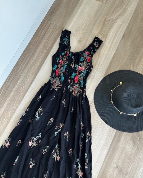 Maxi šaty, h&m,s