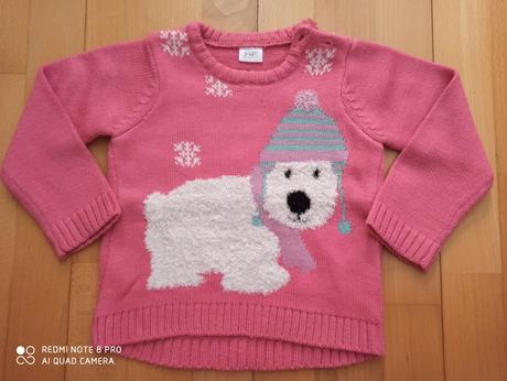 Zimny pulover-vel.80, f&f,80