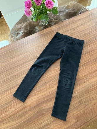 Zateplené leginy, h&m,140