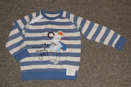 Mikina myska, super stav, 116