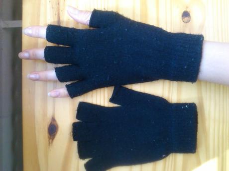 Rukavice bez prstov, s