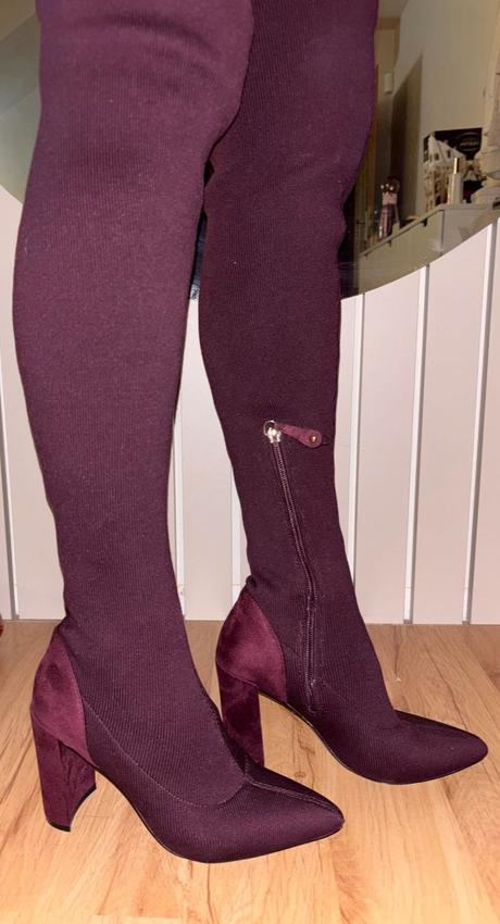 Ponožkové čižmy nad koleno river island 36, river island,36