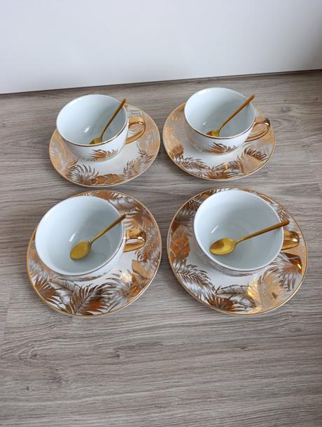 Sada hm šálky taniere lyžičky, 