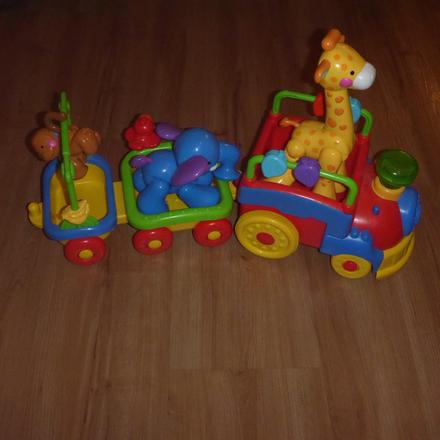 Hudobný vláčik fisher price (anglický), 