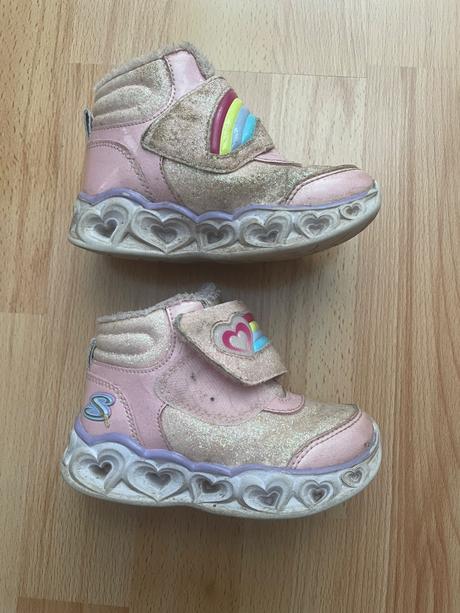 Blikajúce zimné topánky skechers, skechers,23