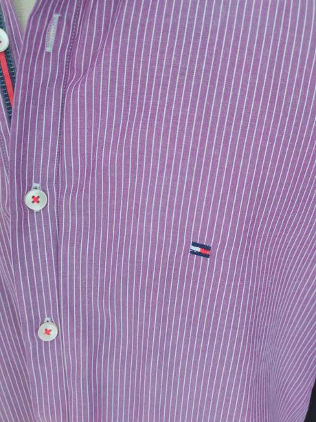 Košela bavlneno satenová, tommy hilfiger,m