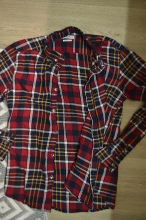 Pánska značková flanelová košela zn. clayton, m