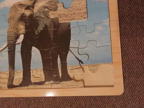 Puzzle slon,