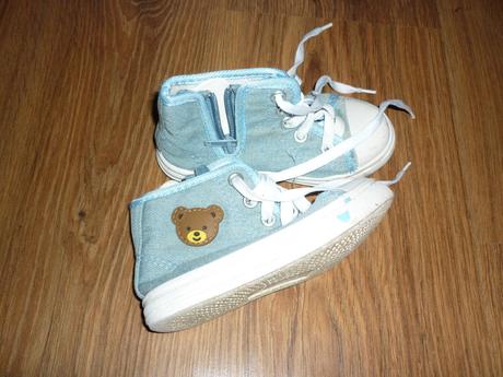 Tenisky kotníkové džínsového vzhľadu, 25