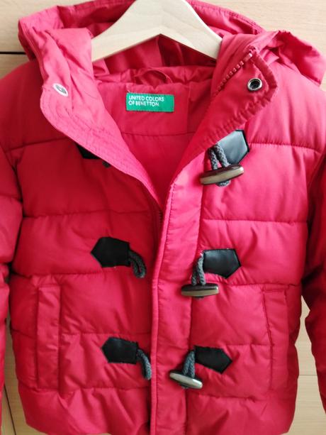 Zimná bunda benetton v. 110, benetton,110