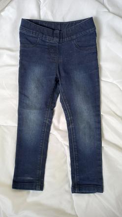 Dievčenské rifle nohavice vel.98, lupilu,98