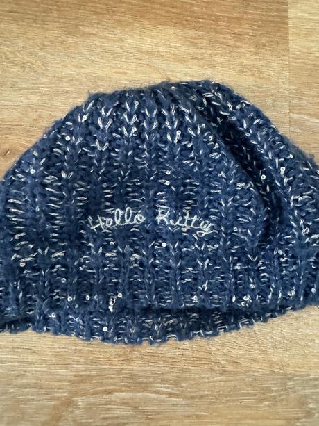 Vlnená čiapka / baret hello kitty, hello kitty,110