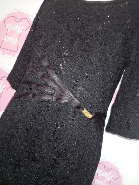 Spoločenské šaty s trblietkami, 44