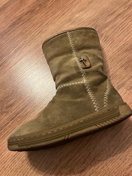 Paciotti kožené/ ovčia vlna cizmicky, 25