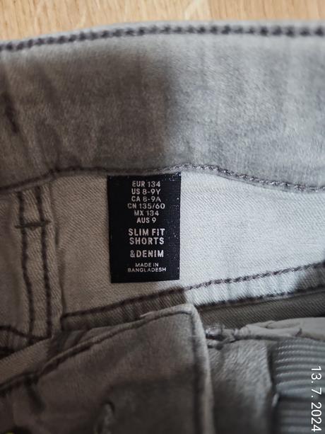 Krátke nohavice, 140–152