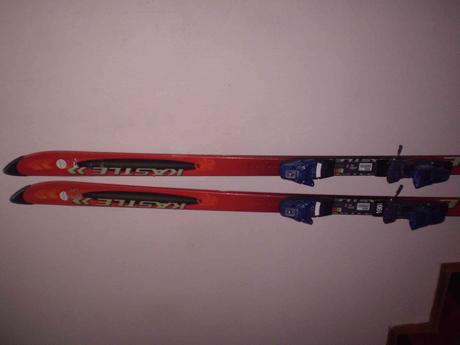 Lyže kastle, 170-180 cm