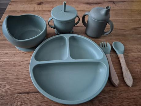 Detský silikónový riad, 