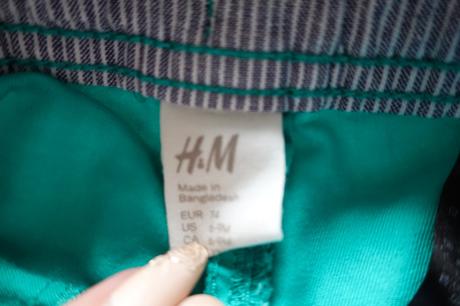 Nohavice h&m, h&m,74