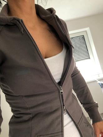 Element mikina tmavošedá, m