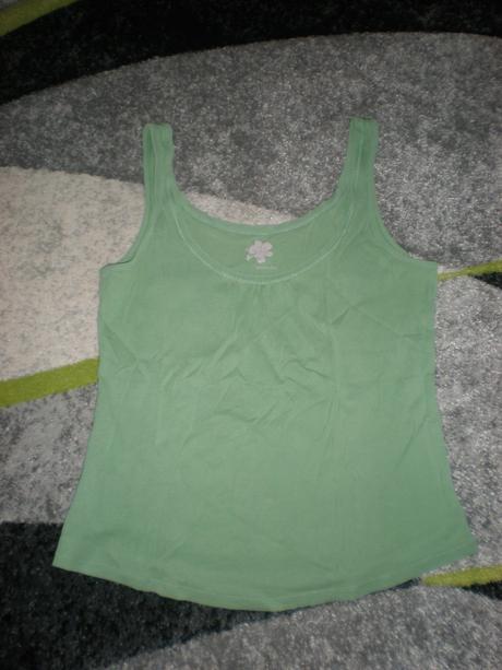 Zelené tielko, camaieu,m