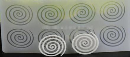Silikónová forma na čokoládu špirály, sf-153,
