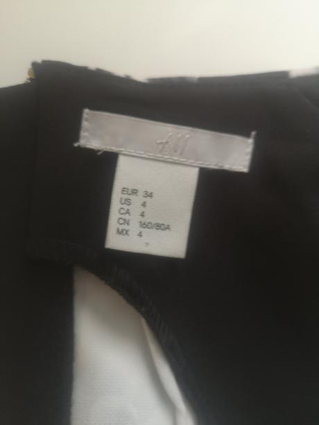 Dámske šaty h&m 34-ka, h&m,xs