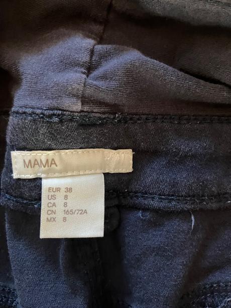 Tehotenské nohavice, h&m,38