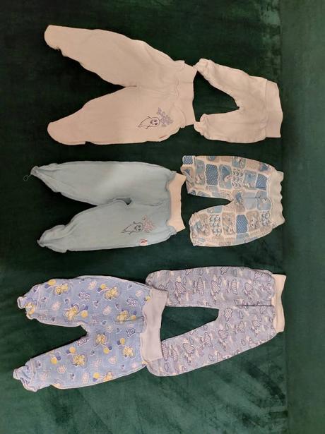 Veľký balík oblečenia pre chlapčeka do 12m, 50–62