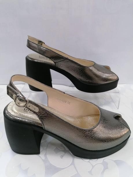 Letné kožené sandále zn.simen 24220555 z+b, 36 / 37 / 38 / 39 / 40