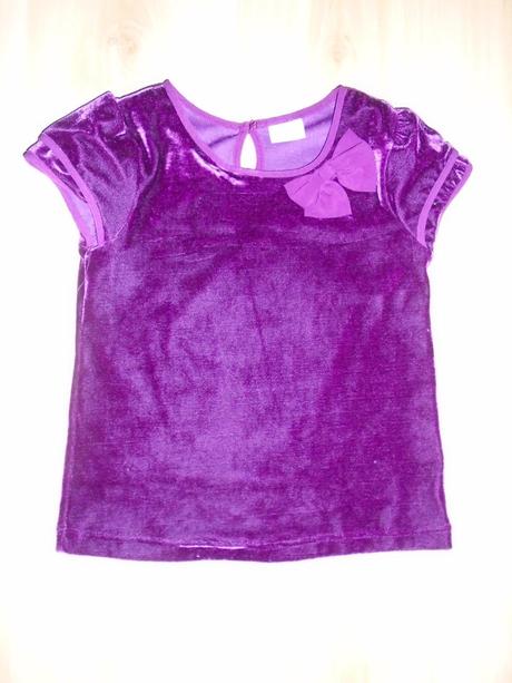 Velurove tricko ( 2x oblec.)- 5-6.rok, cherokee,116