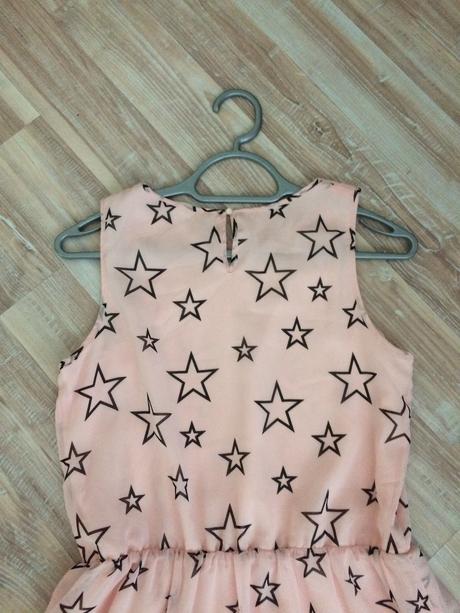 Ľahké letné saty s hviezdami h&m, h&m,s