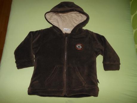 Teplučká mäkkučká chlpatka s macíkom 80/86/92, 80