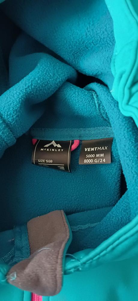 Softshellovalá bunda, mckinley,140