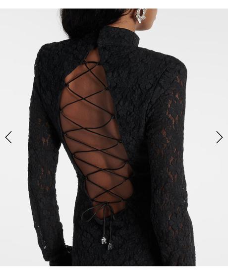 Čipkované šaty rotate, xs