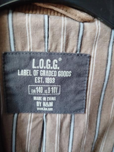 Sako menzester hm,veľ.140, h&m,140