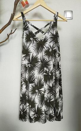 Bielozelené šaty, amisu,xs