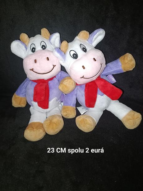 Plyšové kravičky milka,