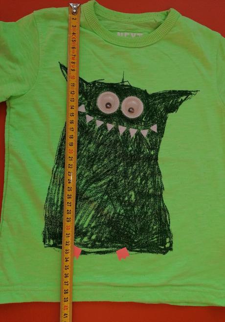 Neónové tričko, next,98