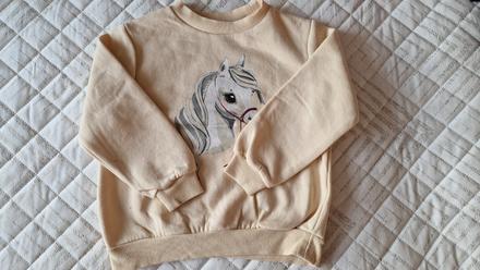 Mikina s konikom, h&m,110