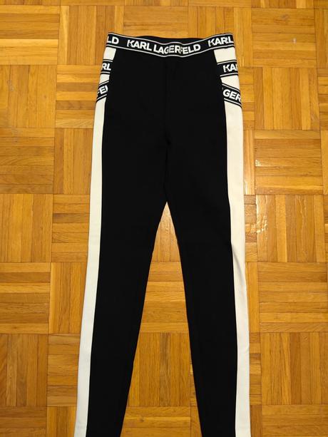 Karl lagerfeld originál luxusné leginy, s