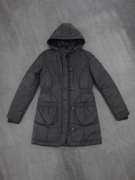 Čierna bunda, marks & spencer,s