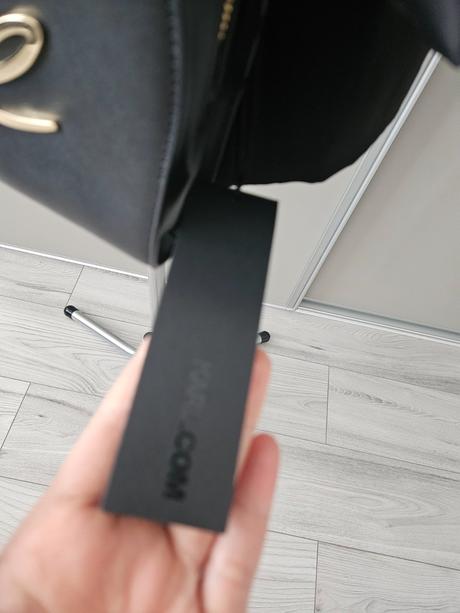 Karl lagerfeld kožená kabelka, karl lagerfeld