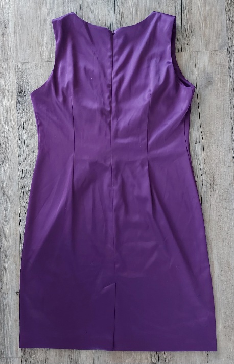 Fialové spoločenské šaty, c&a,42