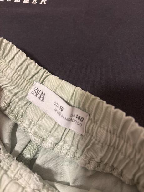 Letne tricko+sortky, zara,134